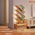 New tree-shaped bookshelf floor stand corner shelf creative kids' living room small bookcase