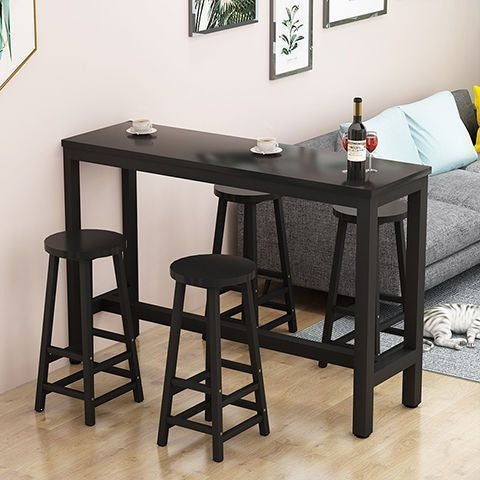 Wall-mounted home bar stool, balcony bar stool, high bar stool, bar table, rental apartment long table, commercial bar table and chairs
