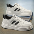Men's shoes 2025 new winter breathable versatile casual skate shoes trendy athletic shoes high-end white sneakers student shoes