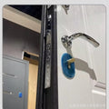 Russian door central asia turkish mdf panel door thermal insulation entrance apartment door export engineering steel security door