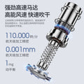 Customizable hair dryer - home use, negative ion hair care, silent & quick drying, salon-grade, bladeless, high-power blow dryer