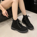 export plus size chunky heel platform martin boots for women,  autumn/winter new collection, british style fashion side zipper ankle boots