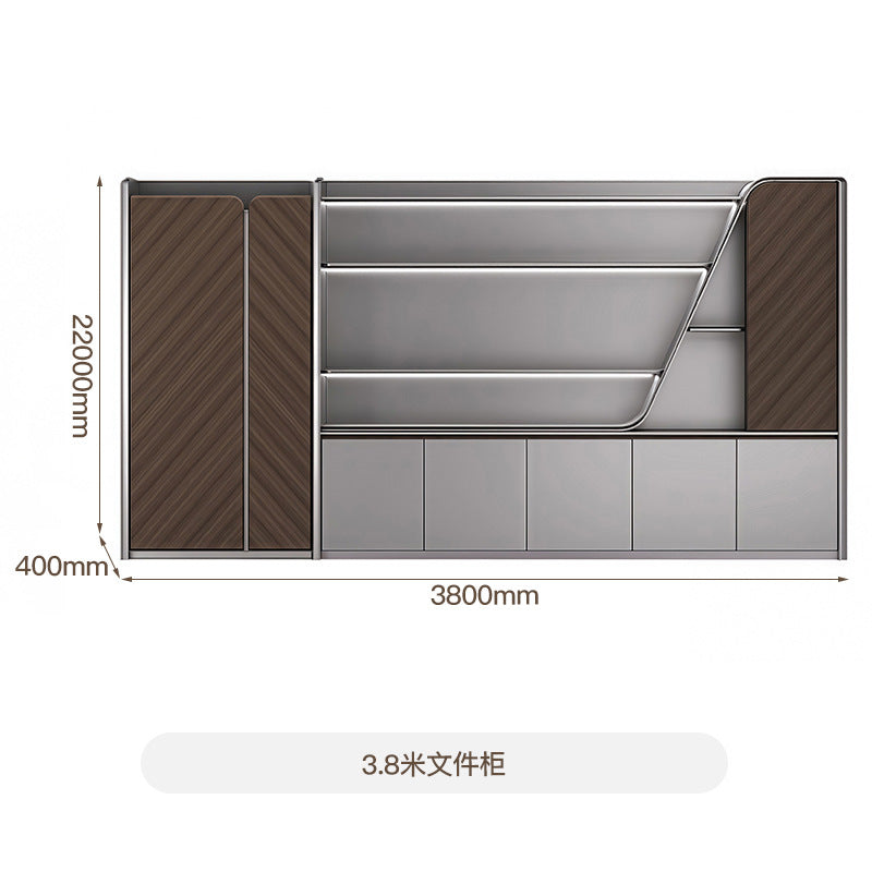 2025 new high-end boss desk, chairperson's office light luxury senior feeling, president's desk, large class desk