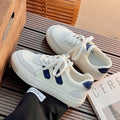 White shoes women's shoes 2026 spring and autumn new ins trendy niche style non-collision student k-styleeasiest for match canvas sneakers women