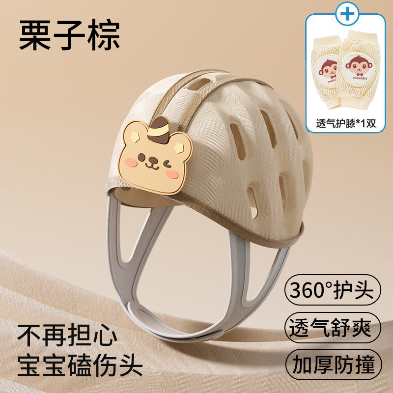 Baby anti-fall head protector pillow, baby learning to walk head protection pad, children's anti-fall hat, toddler anti-collision safety helmet