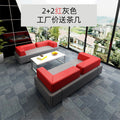 2+2 (wear-resistant elastic leather) customized gray + red