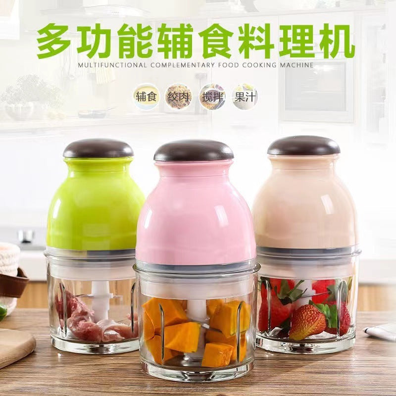 Baby complementary food machine household small infant complementary food cooking machine manufacturer mini electric mixing meat grinder