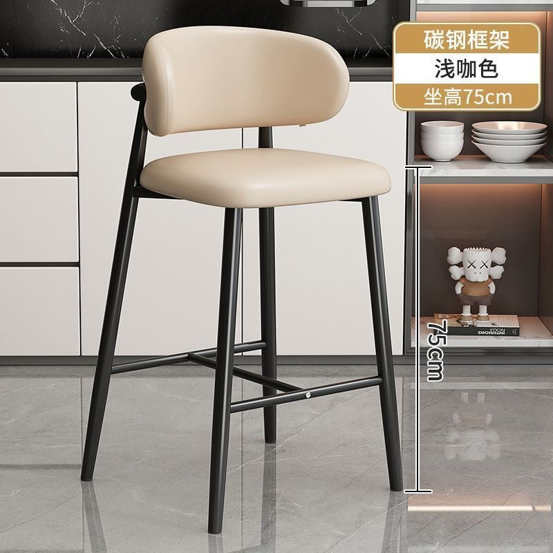 Bar chair for hometall stool bar stool island tall chair casual tall stool bar chair backrest tall chair