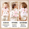 Baby soothing handheld patting bunny – automatic hush toy for colic relief & sleep security