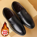 Fleece-linedthickenedboots men's winter men's shoes new arrivalmen boots k-style high-top easiest for matchheight increasercasual leather shoes