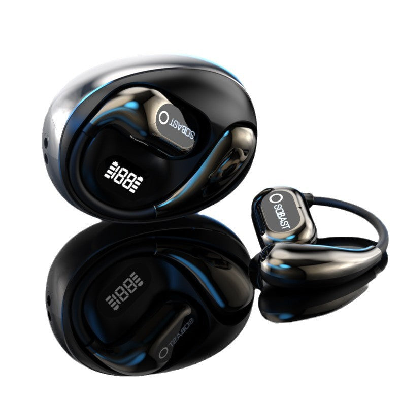 Sobes s-ow1pro wireless bluetooth headset - rotatable ear-hook ai simultaneous interpretation english translation headset