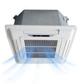 Midea no. 8 coil machine ceiling cassette fan coil water air conditioning central air conditioning air outlet fp-136k/cbp2