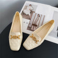 New arrival square toe flatsflatsflats women's easiest for match soft bottom bean shoesflats women's plus sizefrenchflatsflats black