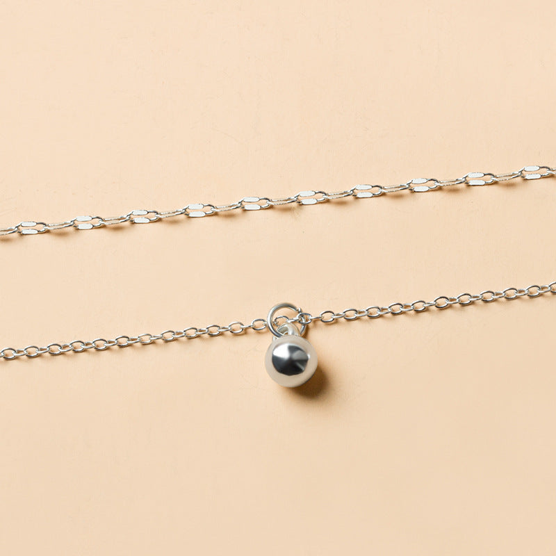 Sweater accessories necklace wholesale european and american cross-border autumn and winter pendant women's accessible luxury niche high-end golden clavicle chain