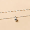 Sweater accessories necklace wholesale european and american cross-border autumn and winter pendant women's accessible luxury niche high-end golden clavicle chain