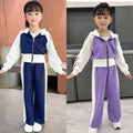 Girls' autumn clothing  new collection: kids' sets, baby casual outerwear & pants, children's clothing for mid-to-large children, autumn/winter collection