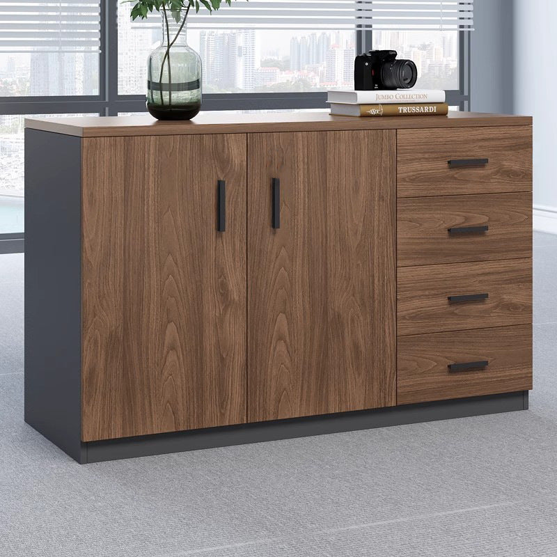 Office file cabinet wooden low cabinet floor cabinet storage cabinet partition cabinet with lock information cabinet printer storage cabinet