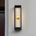 Outdoor solar wall lights for villa entryways, pillar lights, solar powered lighting, gatehouse lights, new chinese style wall sconces, courtyard lights