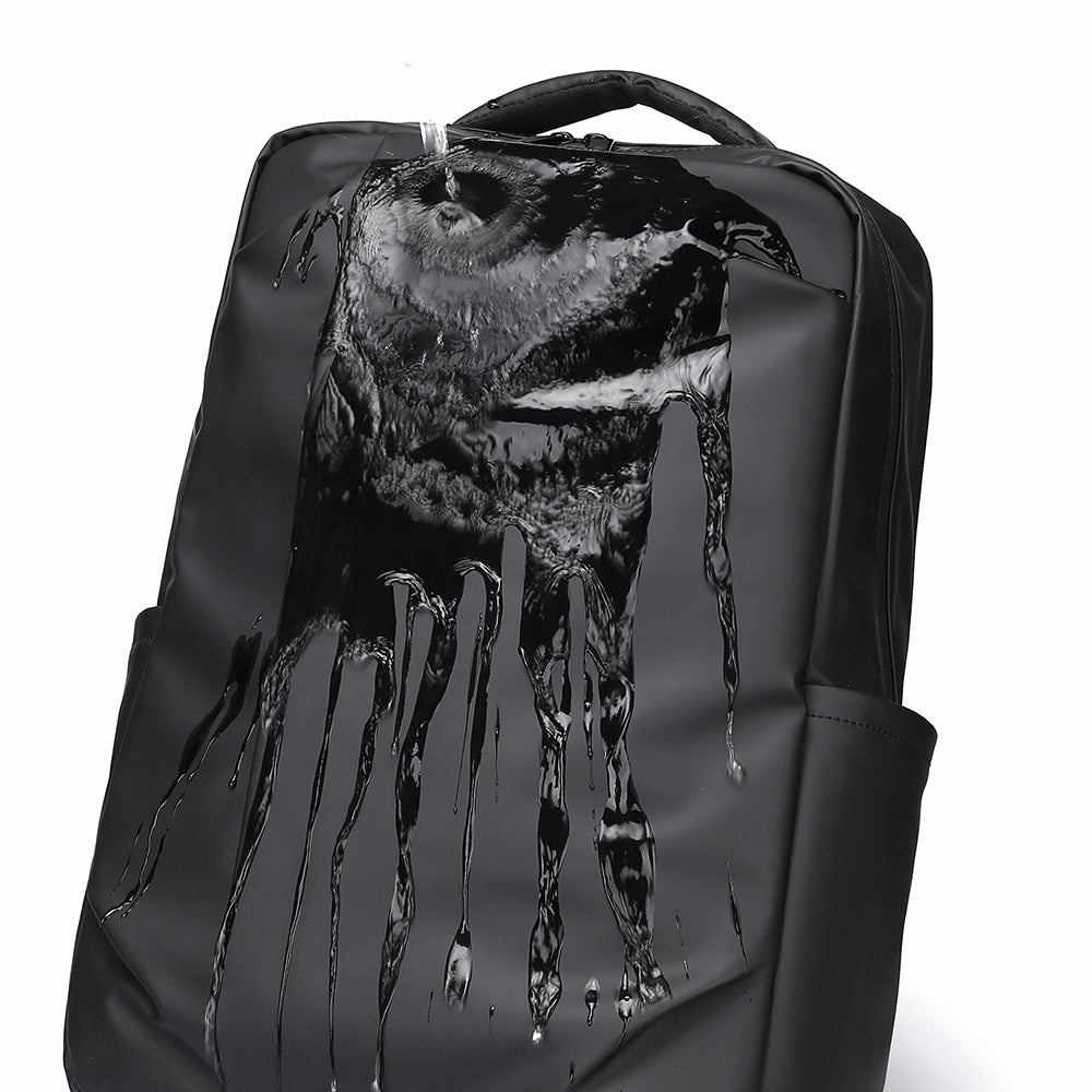 New large-capacity backpack men's high-end college student casual simple computer backpack men's backpack