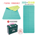 Foldable yoga mat pvc fitness nap mat anti-slip thickened portable cross-border
