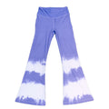 Ink printingkids fitness bell bottoms women's suitloose pants high waist belly control sports comfortablekids fitness wear