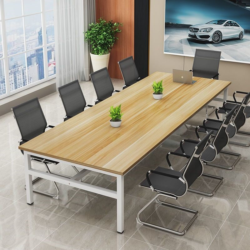 Conference table long table office desk minimalist modern office negotiation table simple rectangular training table workstation