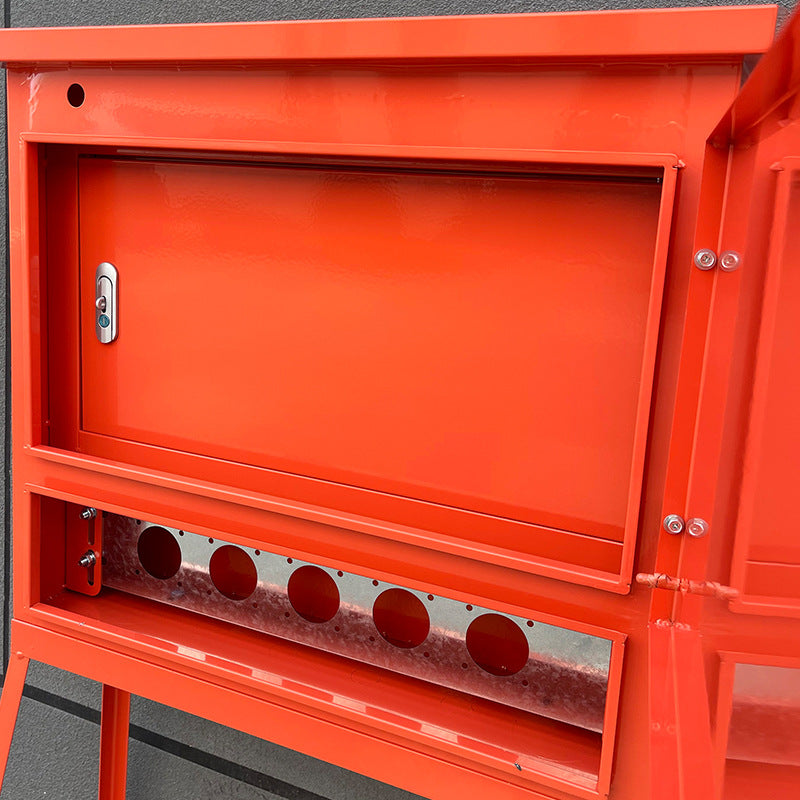 Distribution box empty box shell construction site outdoor waterproof meter box with bracket industrial socket box thickened