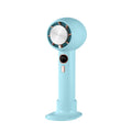 First-hand supply cross-border digital display ice compress fan usb outdoor handheld cooling desktop stand cross-border hot-selling fan