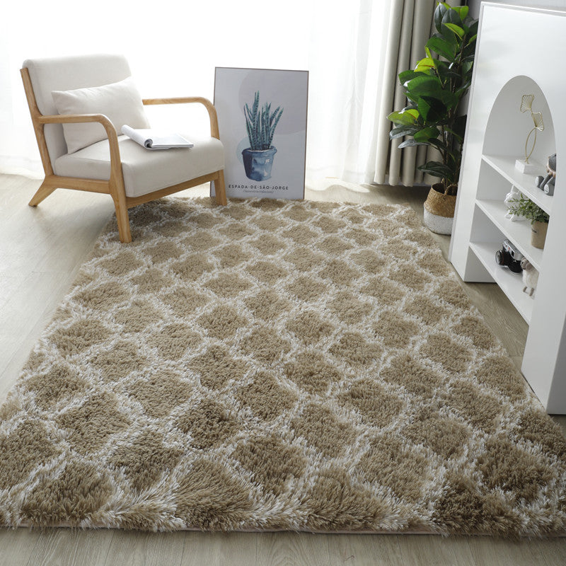 Factory direct: nordic-style tie-dye rug - perfect for living room coffee tables, bedroom floor mats, full-sized bedside blankets. dropshipping available