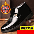 2025 new men's winter cotton shoes - fleece-lined, warm, high-top cotton shoes - business casual mid-aged and elderly snow boots/cotton boots