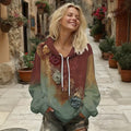 hot-selling women's hoodies, new casual loose long-sleeved hooded sweatshirts, dropshipping available