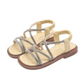 Girls' sandals: stylish rhinestone princess shoes for baby girls, new summer  collection, soft-soled beach sandals for kids