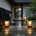 Solar powered outdoor garden lights - perfect for b&bs, patios, landscaping, pools, walkways, and lawns - waterproof design