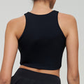 【clearance - no returns or exchanges】knotted design cutout top sports bra - beautiful back tank top for fitness, yoga, and underwear