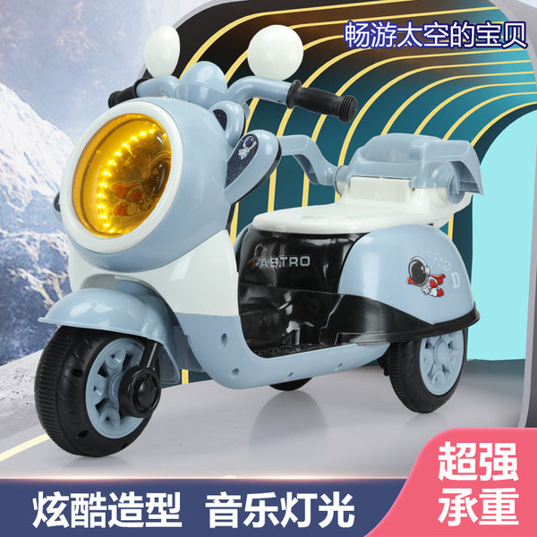 New children's electric motorcycle tricycle boys and girls baby battery car children's charging remote control toy car