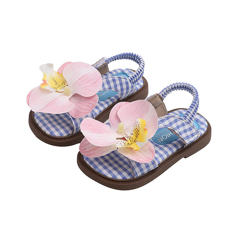 Kids' shoes:  summer new arrivals - stylish bow sandals for girls, soft-soled fashionable princess shoes for little girls