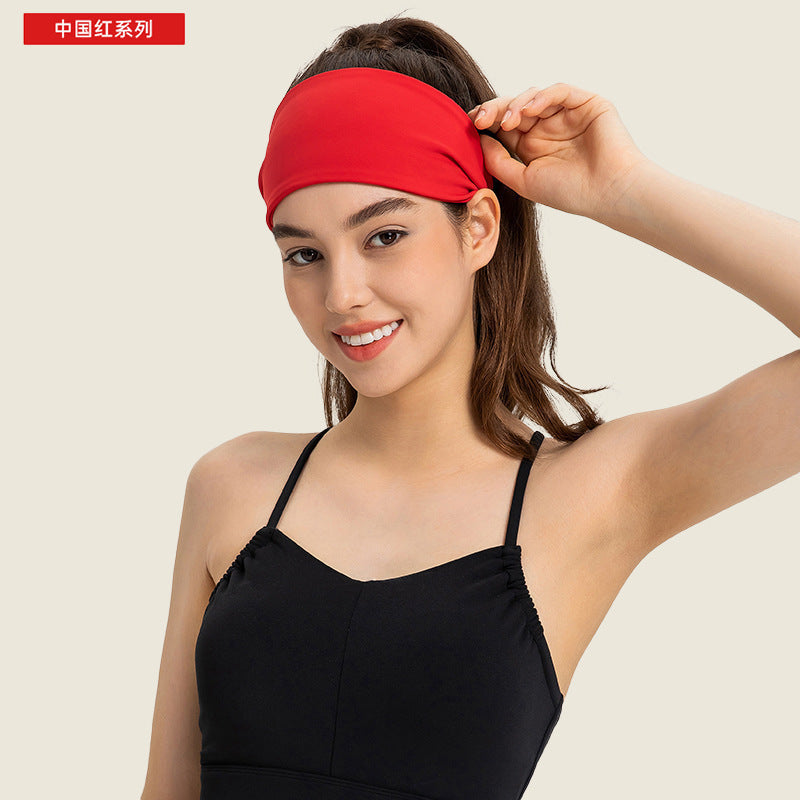 Evrlue new double 6 zero-feel high-elasticity breathable yoga fitness sports headband women's daw035