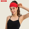 Evrlue new double 6 zero-feel high-elasticity breathable yoga fitness sports headband women's daw035