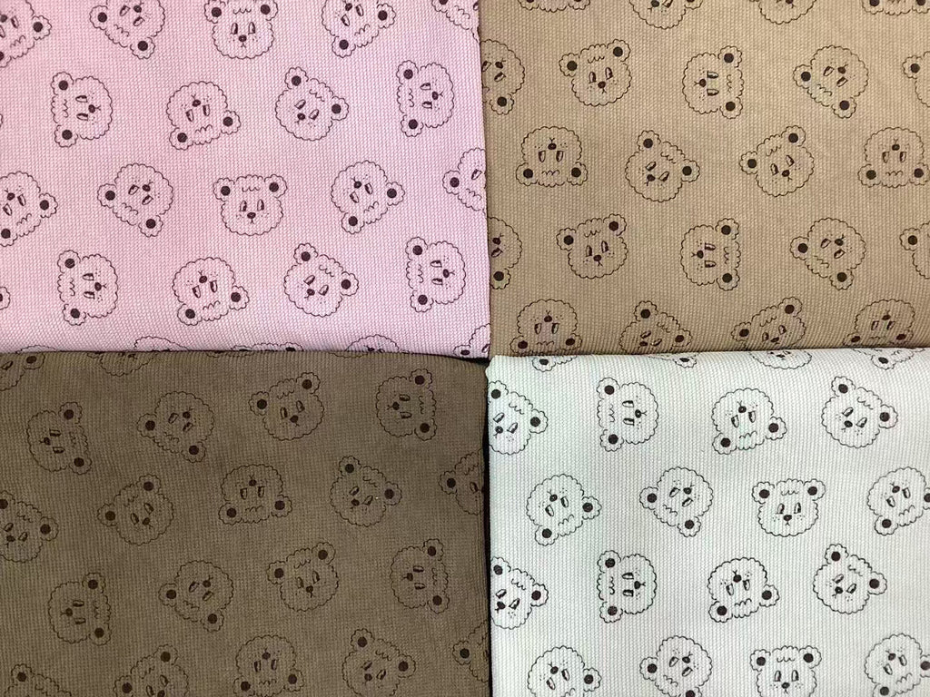 Corn kernels printed corduroy fabric 8 pits, 11 pits, 16 pits, clothing, luggage, sofa throw pillow, all-polyester flannel fabric