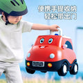 Kids' tinplate toy car set - pull-back inertia cars - birthday gift for boys - children's day gift - includes storage case