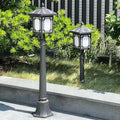 Solar powered lawn lights - outdoor patio lights - waterproof pathway ground lights - stake lights for lawns, villas, gardens, and landscaping
