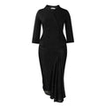 D559export women's clothing spring elegance olfashionlong sleevestopslace hip skirttwo-piece setafricansuit