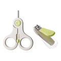 Newborn-safe anti-pinch & anti-splash nail clippers - baby care nail scissors with storage case
