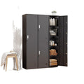 Factory employee locker steel locker iron workshop dormitory office nurse bathroom changing multi-door cabinet