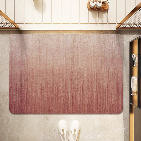 Bathroom floor mat, diatom mud, quick-drying floor mat, leave-in non-slip toilet, easy to take care of household bathroom carpet