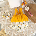 Baby summer suspender bag butt shirt summer thin fashion vest printing tulip triangle khaki baby girl summer