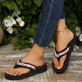 plus sizein stock flip-flops for women 2025 summerfashion style lightweight colorfuloutwearcasual sandals