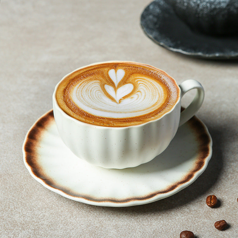 Japanese retro style afternoon tea coffee cup - single serving, creative, high-value, trendy mug for drinking water