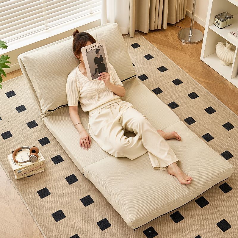 Foldable backrest chair tatami sofa bed dual-purpose reclining single small sofa balcony bedroom leisure lazy sofa