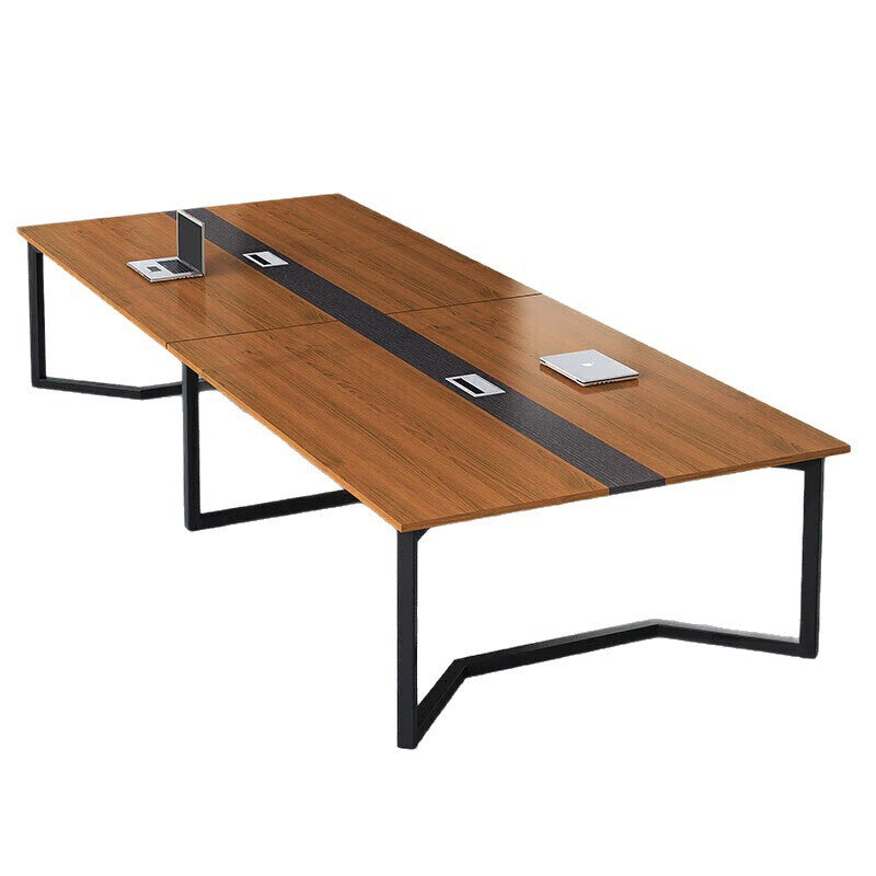 Saint li conference table long table casual modern reception table and chair combination negotiation training table long table office furniture